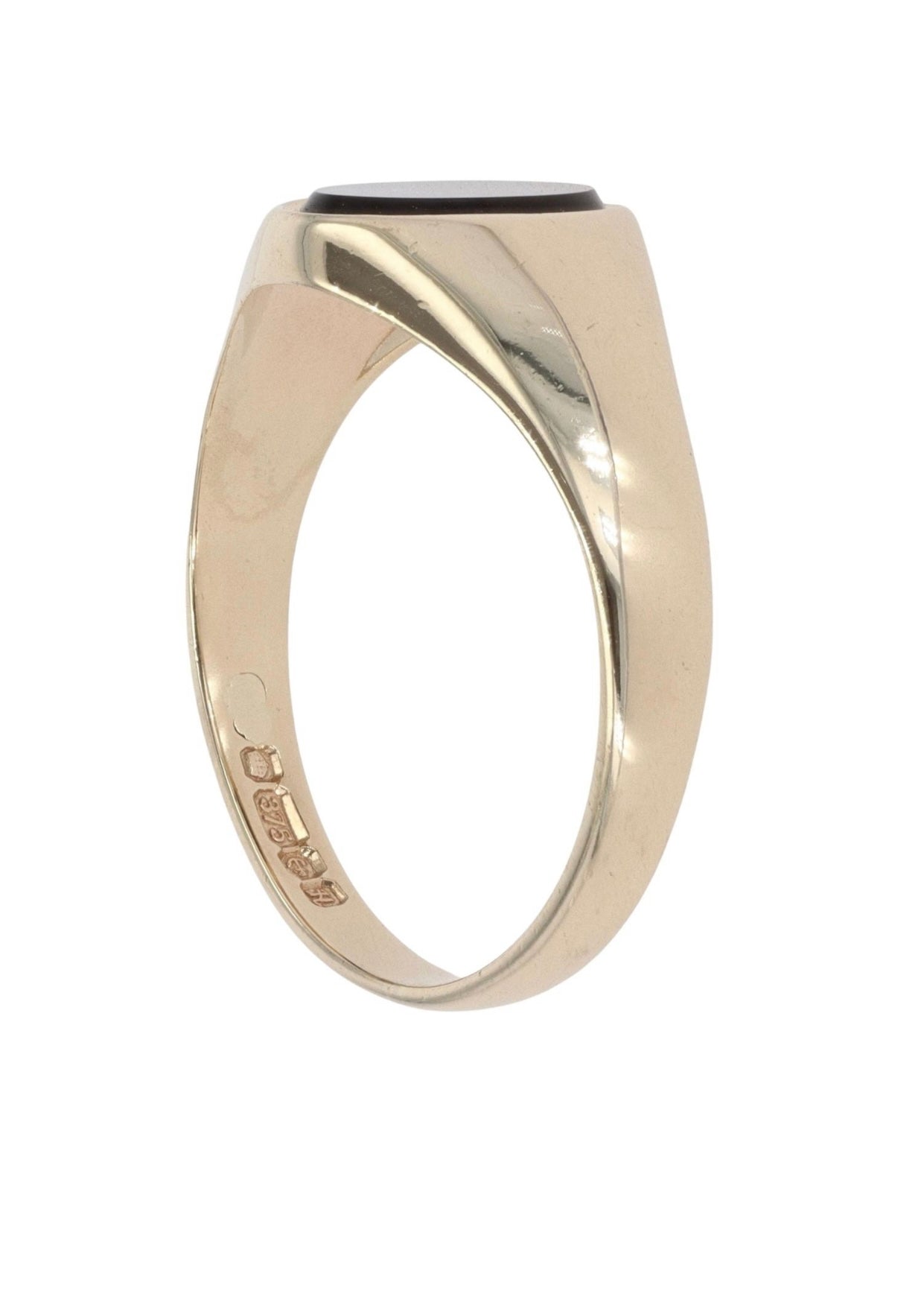 9ct Yellow Gold Onyx Signet Ring